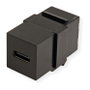 VALUE USB Typ C Keystone Modul negro