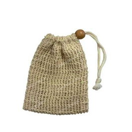 NATURASPA Bolsa para Jabón Sólido Sisal-Algodón Exfoliante Zero Waste