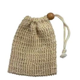 NATURASPA Bolsa para Jabón Sólido Sisal-Algodón Exfoliante Zero Waste