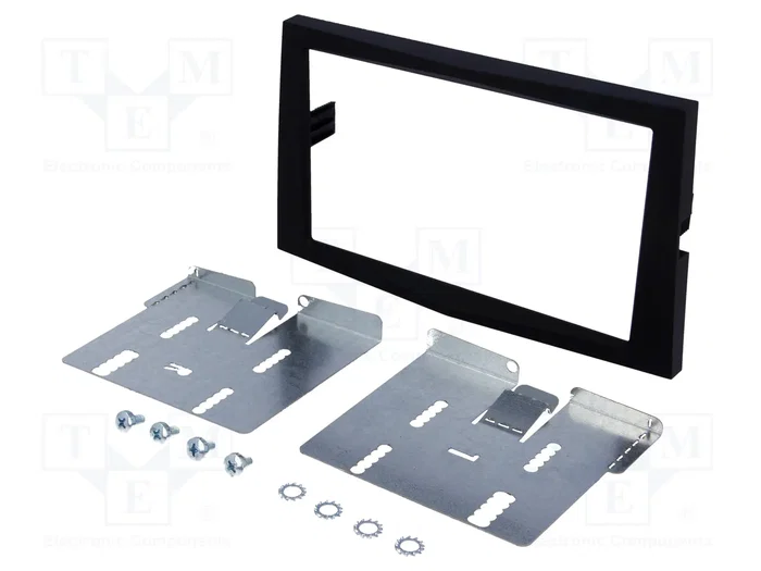 PER.PIC. Bastidor de montaje de radio 2 DIN para Opel, Negro Carbón PER.PIC. Bastidor de montaje de radio 2 DIN para Opel, Negro Carbón