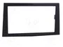 PER.PIC. Bastidor de montaje de radio 2 DIN para Opel, Negro Carbón