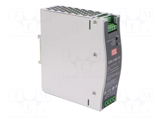 MEAN WELL Convertidor DC/DC DDR-240C-24 240W 24VDC MEAN WELL Convertidor DC/DC DDR-240C-24 240W 24VDC