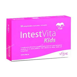VITAE Intestvita Kids 30 Comprimidos Masticables Sabor Vainilla para Niños