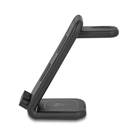 DeLOCK 66941 Cargador Inalámbrico 3 en 1 con Carga Rápida