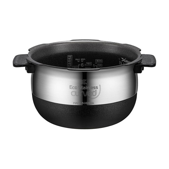 Cuckoo Olla Arrocera CRP-LHTR0609F, 1.4 L, Cocción por Inducción y Presión, Color Blanco