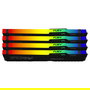 Kingston FURY Beast DDR5 RAM 128GB (4x32GB) Kit de 4 Módulos a 5200MT/s, CL40, RGB, con XMP 3.0, DIMM de 288 Pines para PC
