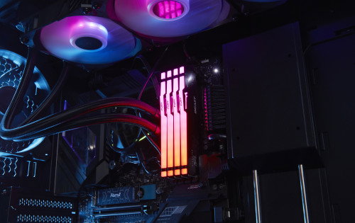 Kingston FURY Beast 128 GB 5200 MT/s DDR5 CL40 DIMM Kit de 4 RGB XMP Kingston FURY Beast 128 GB 5200 MT/s DDR5 CL40 DIMM Kit de 4 RGB XMP