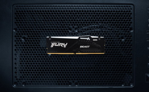Kingston FURY Beast 128 GB 5200 MT/s DDR5 CL40 DIMM Kit de 4 RGB XMP Kingston FURY Beast 128 GB 5200 MT/s DDR5 CL40 DIMM Kit de 4 RGB XMP