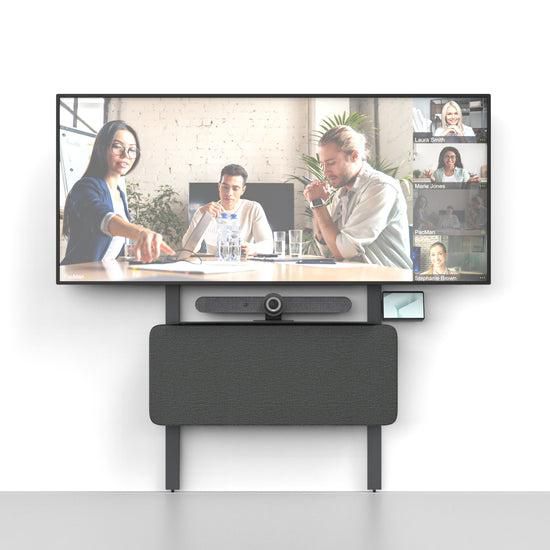 Heckler Design XL Display Kit para Heckler AV Wall para Pantallas Grandes y Configuraciones Versátiles, Soporte VESA Amplio