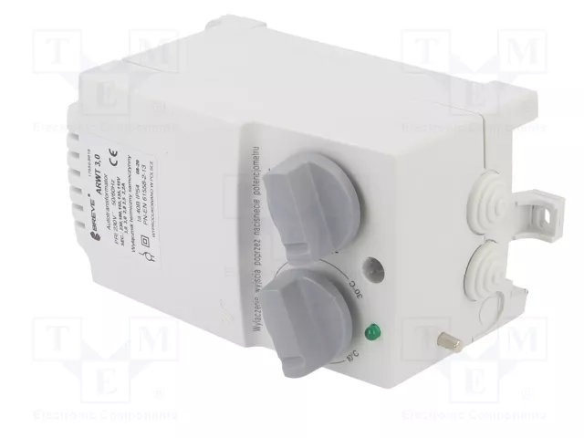 BREVE TUFVASSONS Regulador de velocidad para motores de ventiladores 230VAC 400W