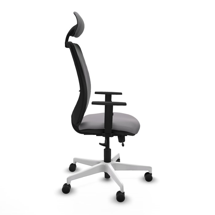 PIQUERAS Y CRESPO Silla de oficina Zulema con mecanismo Sincro/Traslack, Gris y Negro PIQUERAS Y CRESPO Silla de oficina Zulema con mecanismo Sincro/Traslack, Gris y Negro