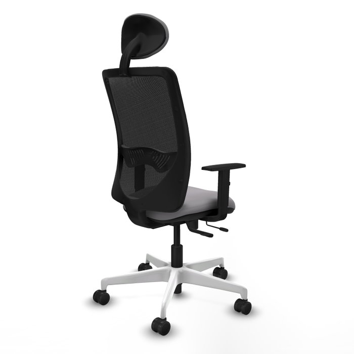 PIQUERAS Y CRESPO Silla de oficina Zulema con mecanismo Sincro/Traslack, Gris y Negro PIQUERAS Y CRESPO Silla de oficina Zulema con mecanismo Sincro/Traslack, Gris y Negro
