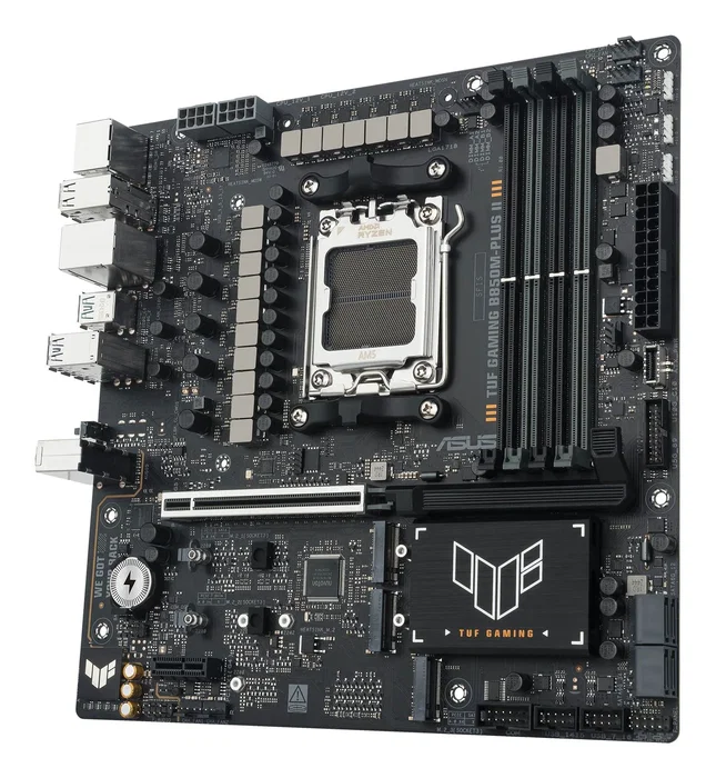 ASUS TUF GAMING B850M-PLUS II micro ATX AMD B850 Zócalo AM5