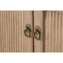 DKD Home Decor Armario de Olmo Macizo Natural con 4 Puertas y 1 Cajón