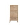DKD Home Decor Armario de Olmo Macizo Natural con 4 Puertas y 1 Cajón