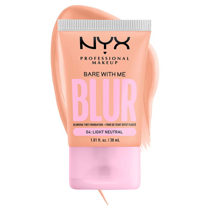 Nyx Professional Make Up BARE WITH ME BLUR Base de Maquillaje Tono #04 Light Neutral 30 ml