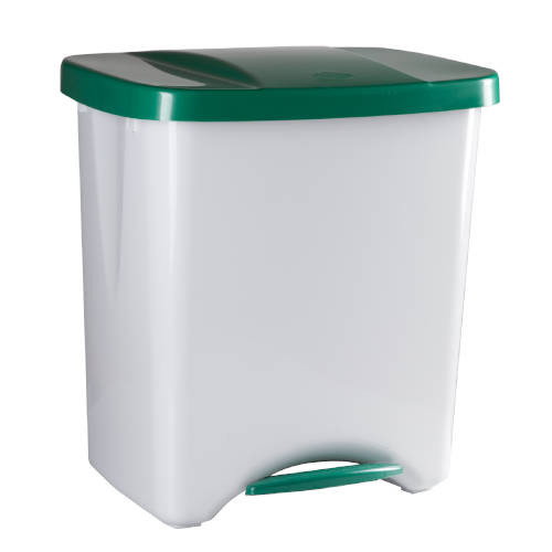 Denox PAPELERA PEDALBIN ECOLOGIC DP357 40L TAPA VERDE