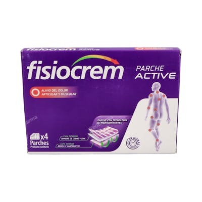 Fisiocrem Parche Active 4 unidades