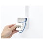 Intellinet 771900 + 771917 Aufputzrahmen para Wanddosen, Blanco, ABS, 80 x 80 x 45 mm