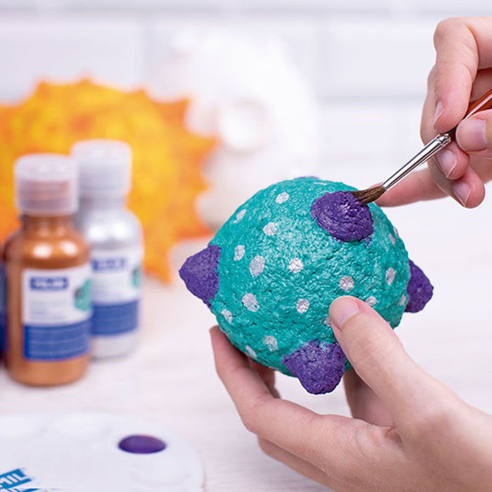 Milán Papel Maché Blanco en Polvo 200g para Manualidades y Modelado