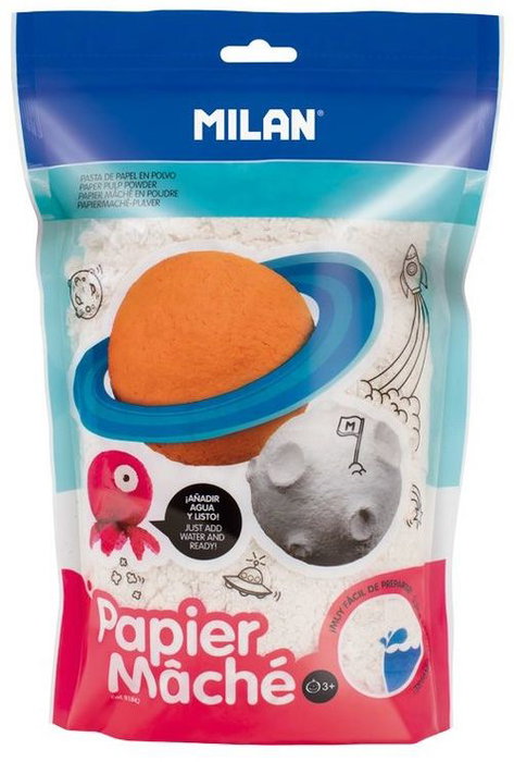Milán Papel Maché Blanco en Polvo 200 g