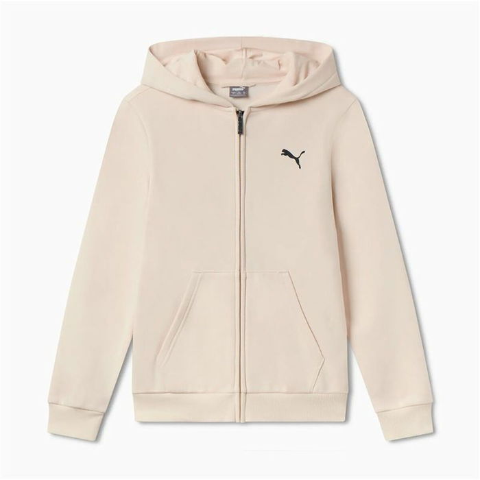 Chaqueta Infantil Puma Essentials+ Graphic Hoodie Fz Beige Chaqueta Infantil Puma Essentials+ Graphic Hoodie Fz Beige