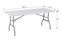Moblekit Mesa de Plástico Plegable 180x70x74cm