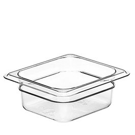 DB MARK Cubeta de Policarbonato GN 1/6-065, 1 Litro, 176x162x65 mm, Almacenaje y Transporte