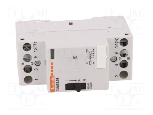 LOVATO ELECTRIC Contactor 4-polar 32A 220÷230VAC/VDC CNM32