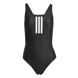 Bañador Mujer Adidas 3 Bandas Mid Suit Negro 12-13 Años