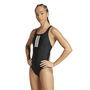 Bañador Mujer Adidas 3 Bandas Mid Suit Negro 12-13 Años