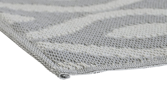 DKD Home Decor Alfombra Gris Beige 210 x 1 x 150 cm (4 Unidades)