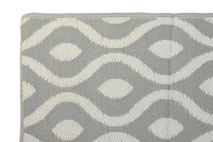 DKD Home Decor Alfombra Gris Beige 210 x 1 x 150 cm (4 Unidades)
