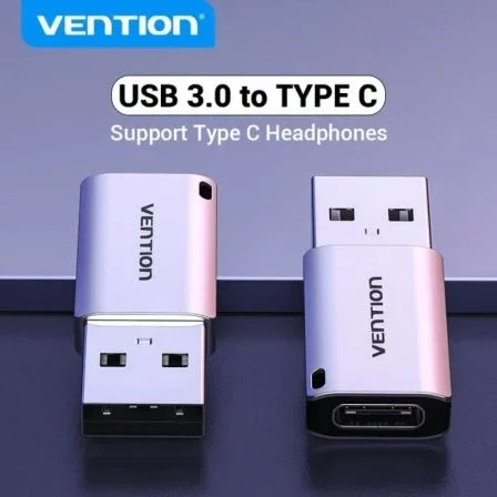 Vention Adaptador USB 3.0 Macho a USB Tipo-C Hembra CDPH0