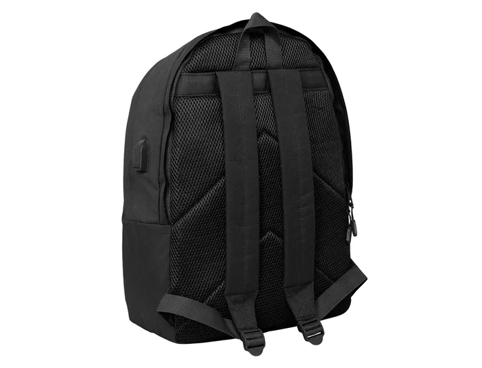 Safta Mochila Doble para Portátil 15,6+USB Munich Basics Negro