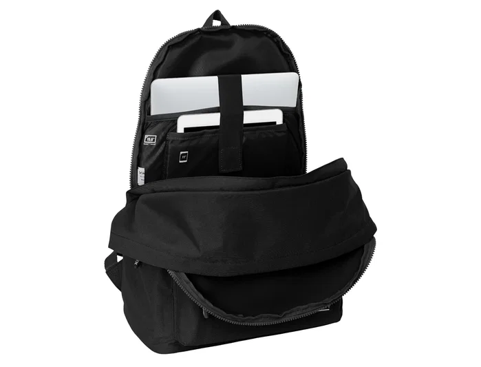 Safta Mochila Doble para Portátil 15,6+USB Munich Basics Negro