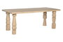 DKD Home Decor Mesa de Comedor Mango Natural 200x90x76