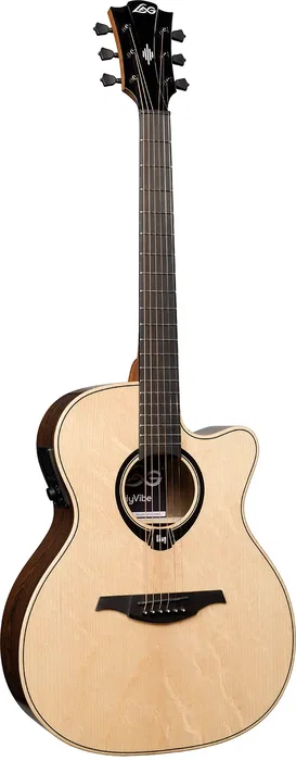 LAG HV30ACE Guitarra Acústica Auditorio HyVibe H2 Cutaway