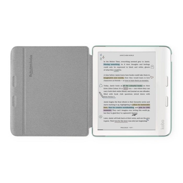 Kobo Basic SleepCover Funda Verde para Kobo
