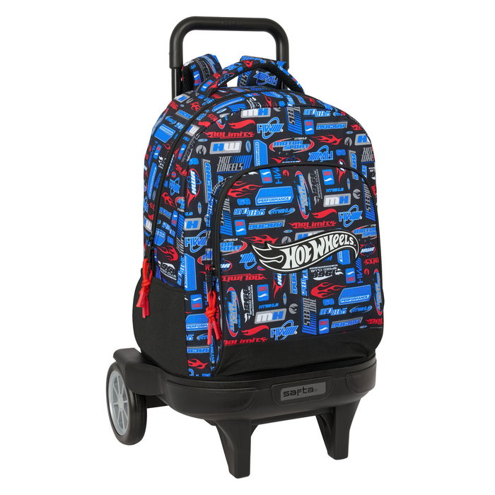 Safta Mochila con Ruedas Hot Wheels Compact Evolution Extraíble Safta Mochila con Ruedas Hot Wheels Compact Evolution Extraíble