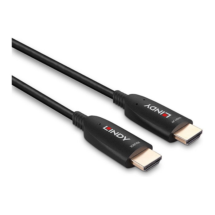Lindy Cable HDMI 8K60 Fibra Óptica Híbrido 30 m Negro 38513 Lindy Cable HDMI 8K60 Fibra Óptica Híbrido 30 m Negro 38513