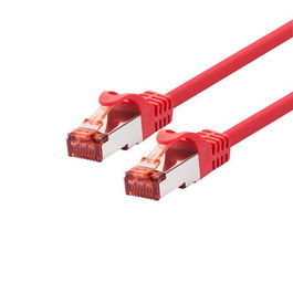 LOGON PROFESSIONAL Cable de Red Patch Cat6 F/UTP Blindado 15 Metros Rojo