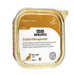 Dechra Specific Feline Adult FCW Crystal Management 7x100g Dechra Specific Feline Adult FCW Crystal Management 7x100g