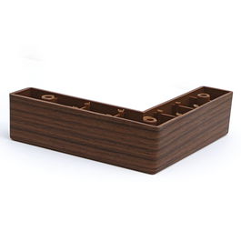 Q&Q Pata Plastico Senka 140x140 H40 Cerezo para Muebles