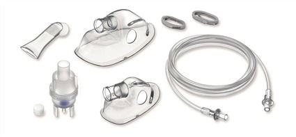 Beurer Inhalador IH-18-L con Tecnología de Aire Comprimido para Vías Respiratorias Superiores e Inferiores, Asma y Resfriados. Apto para Adultos y Niños.