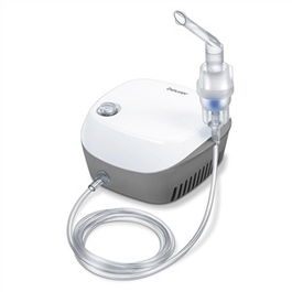 Beurer Inhalador IH-18-L con Tecnología de Aire Comprimido para Vías Respiratorias Superiores e Inferiores, Asma y Resfriados. Apto para Adultos y Niños.