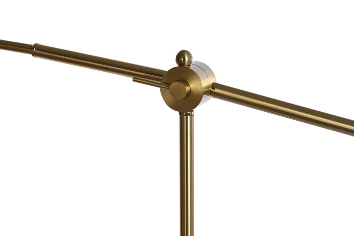 Lampara Pie Vintage DKD Home Decor Negro Dorado 30 x 168 x 109 cm