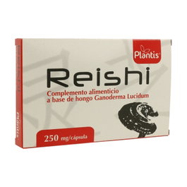 Plantis Reishi 250mg 40 Cápsulas Complemento Alimenticio Artesanía Agrícola