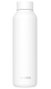 QUOKKA Botella Termo 850 ml Acero Inoxidable Color Blanco Sólido