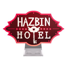 Youtooz Hazbin Hotel Logo Stand Lamparilla 13 cm